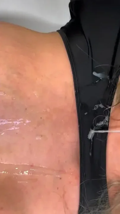 The Result After Being Offered Tied up to Serve as a Whore I Am Covered in Cum and Drool