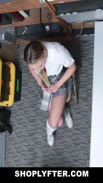 Teen in a college uniform rammed for stealing