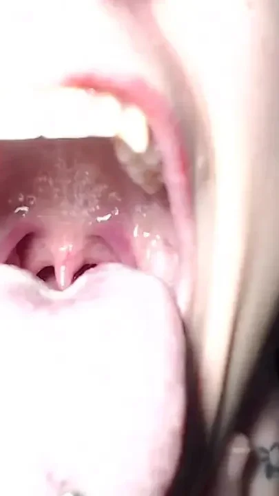 Deep inside Val's mouth