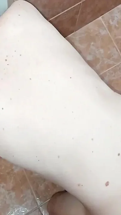 Mistress Stepmom Caught Her Stepson Masturbating in Bathroom with Her Pantyhose