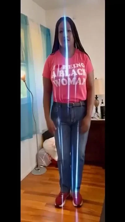 How I Transform From Middle Age White Guy to Black Babe Young Woman Danae