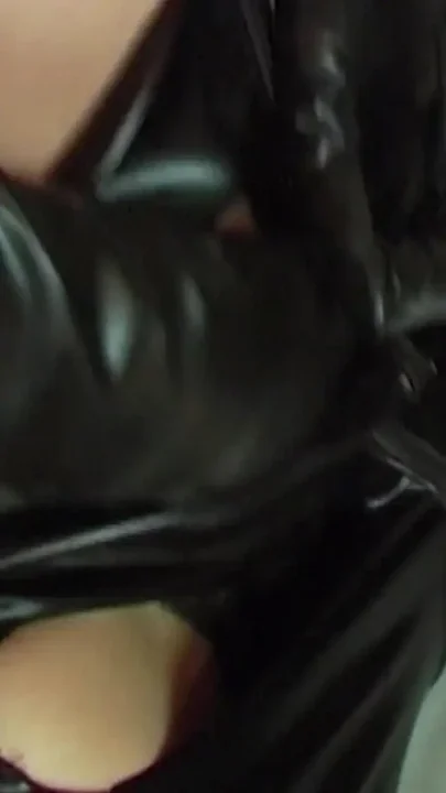 Fuck masked with lacquer and leather and loud moans