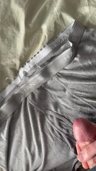 Cum on underwear