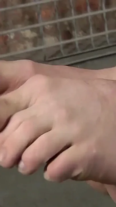 Ashton Loves His Foot Fucking