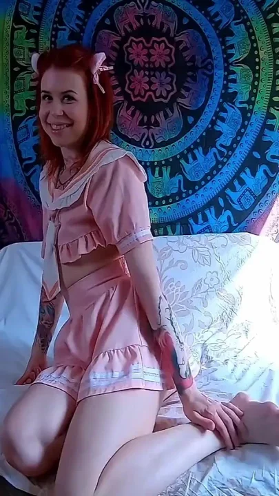 Neco Anime College Girl Eats Cum After Gentle Fuck