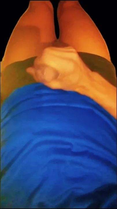 Delicious spurts from the big-dicked boy listening to moans