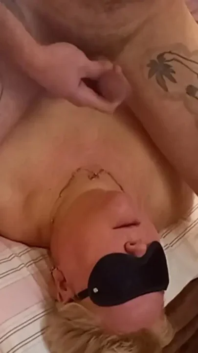 A stepmom received a portion of cum on her face from her stepson part 1