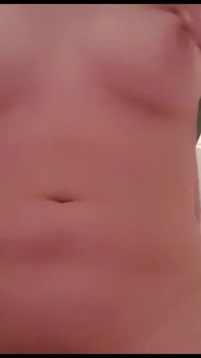 Subscriber suggested to use a banana to tease myself and cum playing with my boobs Clip 2