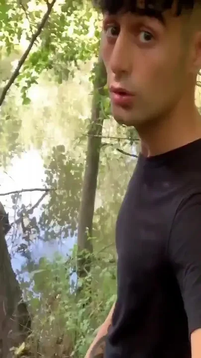 6 Outdoor Places Jerking in One Day and Big and Far Cumshot on a Path Edging