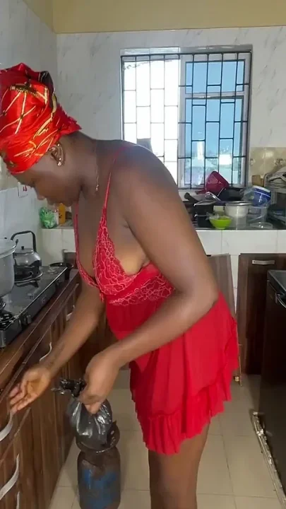 He Fuck His Stepbrother's Wife in the Kitchen