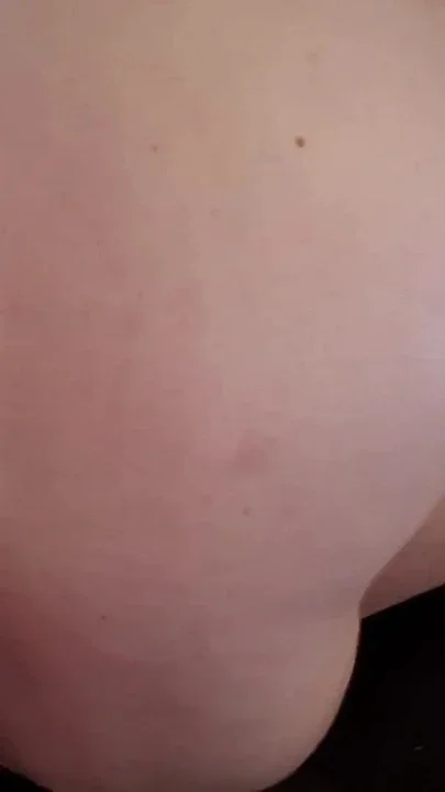 Close Up Sex with Slim's Cum on Back Clip 2