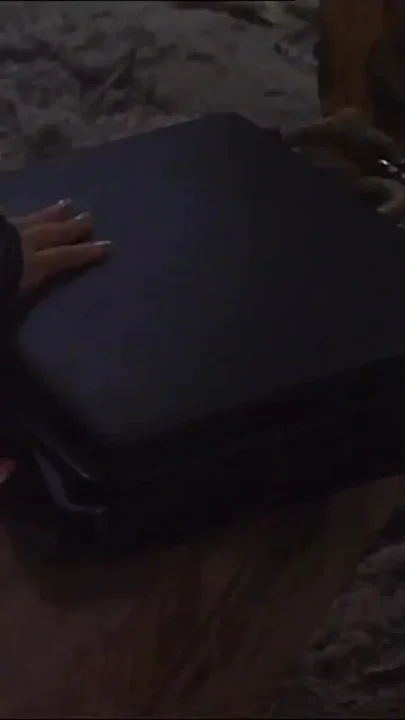 Two Beautiful Lesbian Mistresses Lick and Masturbate Their Pussy in Front of a Horny Slave