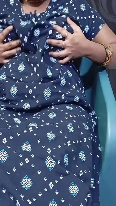 Indian Big Boobs Aunty Walk