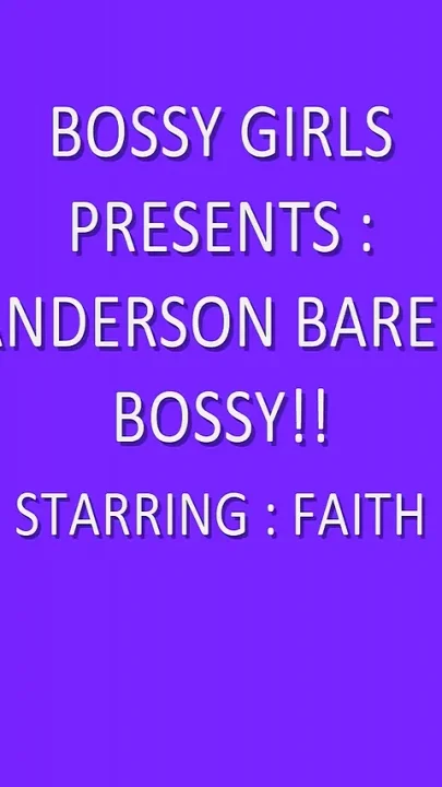 Bossy Faith Volume 8 Featuring Faith Anderson