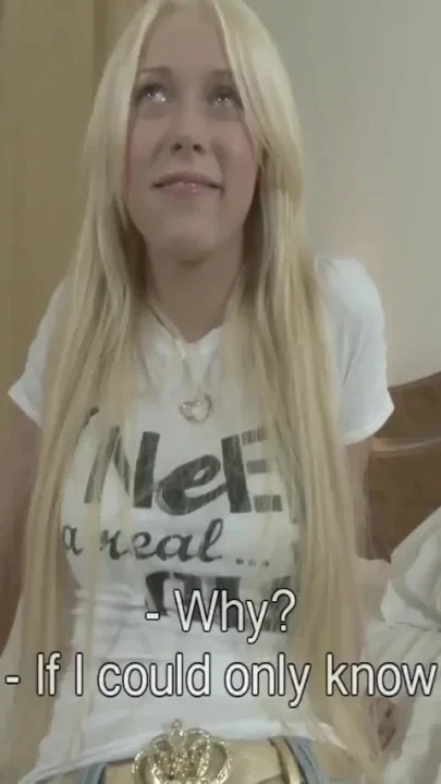 Cute blonde teen loves anal with hard long cocks