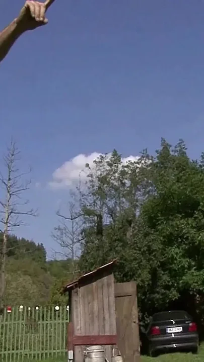 Nude sunbathing in the country goes wrong