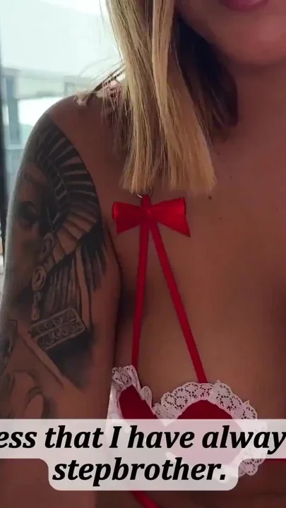 Sad about my ex horny for you stepbrother fuck me in the Valentine's Day