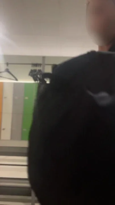 Almost caught jerkking at gym locker rooms Full video on my profile