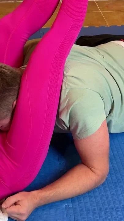 Defeated in Wrestling Headscissors Made to Smell Pussy
