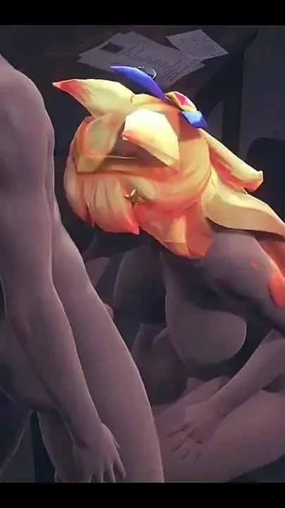 Lol Hentai - Ahri Star Guardian Blowjob - Japanese Asian Manga Anime Film Game Porn