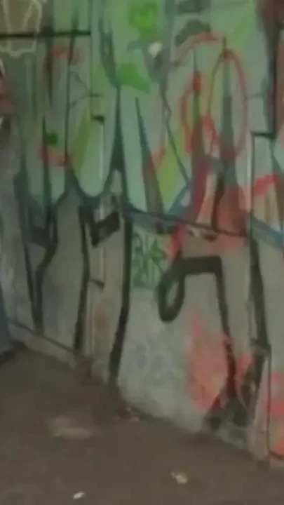 Blonde French twink fucked XXL Arab cock in exhibit bridge