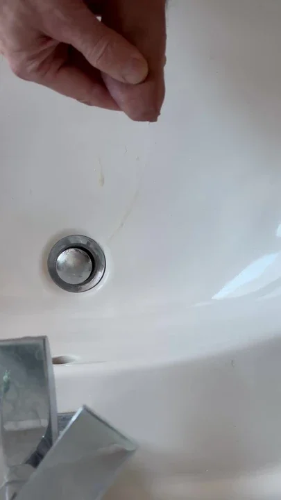I hose down into the sink