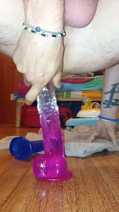 Husband ride 9 inches pink dildo