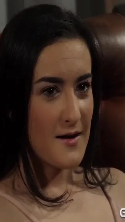 Lyra shows off perfect perky tits in interview