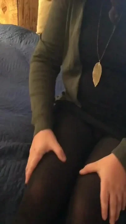 Lauren solo in black dress