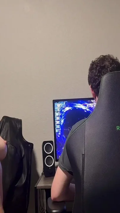 MILF Cheats on Gamer Boyfriend with BBC Gets Creampied