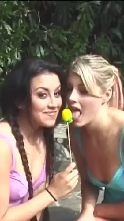Two Teens Have Intense Threesome Sex with Unexpected Big Cock