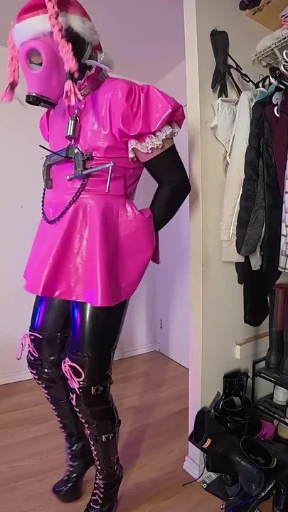 Sissy Maid Escapes Self Bondage Early Clip 2