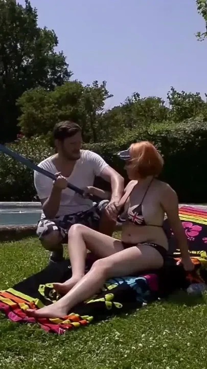 Pornstar Lola Fauve takes it Deep in the Pool at Distorded Clip 1