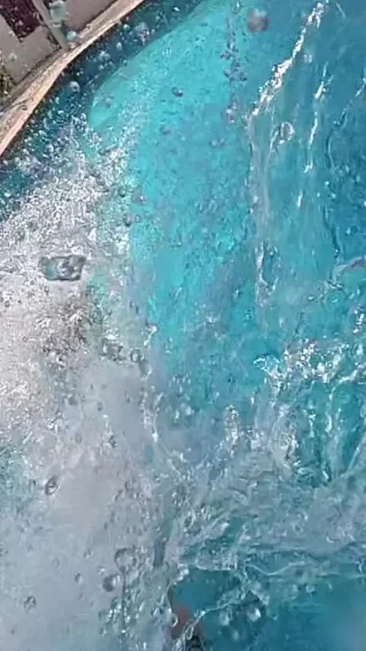 Barely Behaving by the Pool
