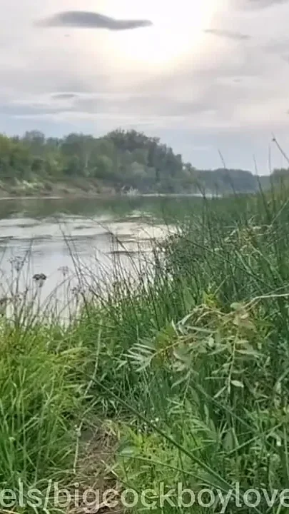 Fucked Sissy Femboy in the Bushes Hot Cruise Fuck Fisherman and Daddy on Fishing