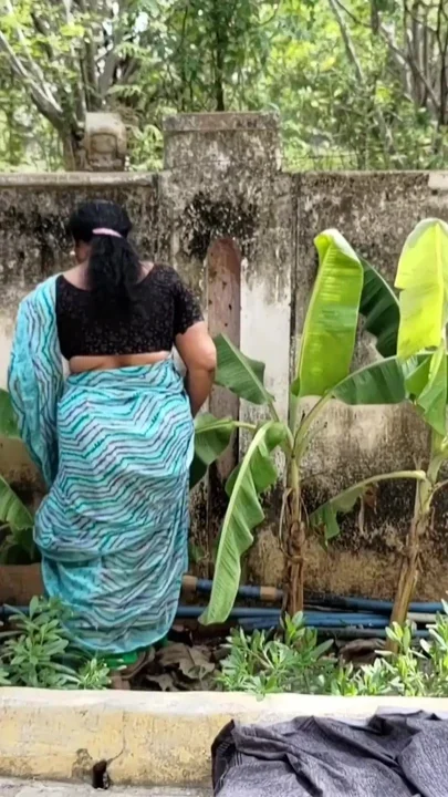 Stepmother Was Working in the Garden and I Had Sex with Her