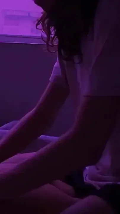 My Pink Haired Girlfriend Rides Me Hard Until She Cums