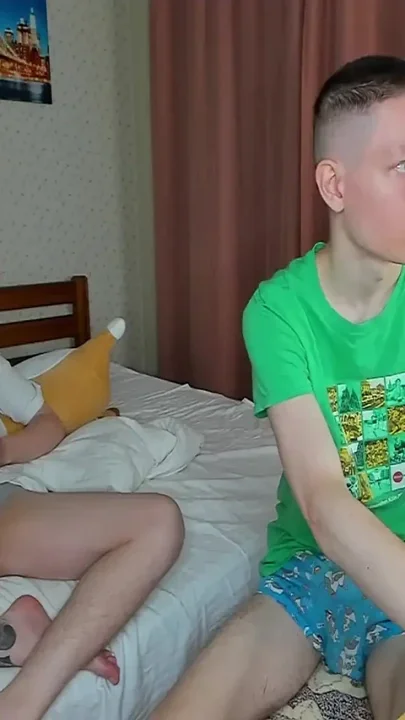 My Friend Was on His Phone but I Decided to Have Him Perform Oral Sex on Me