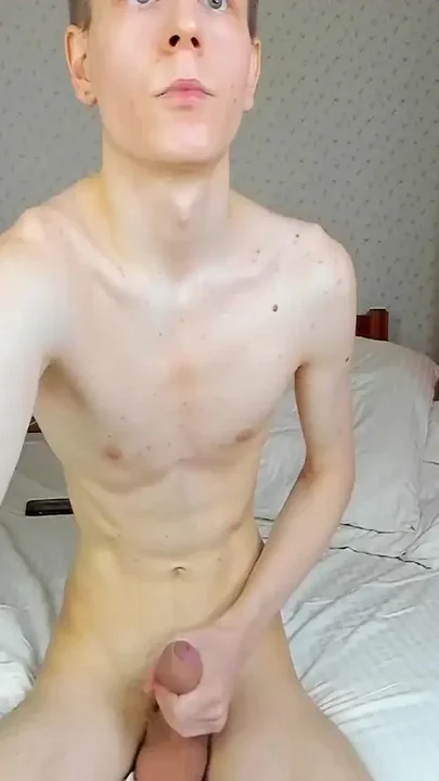 Naughty Evgeny Introduces His Classmate and Cumming Well on Camera