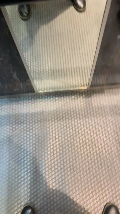 Almost get caught in the elevator