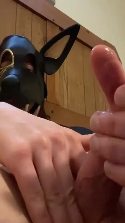 Khawal Anubis pup urethral sounding cumshot