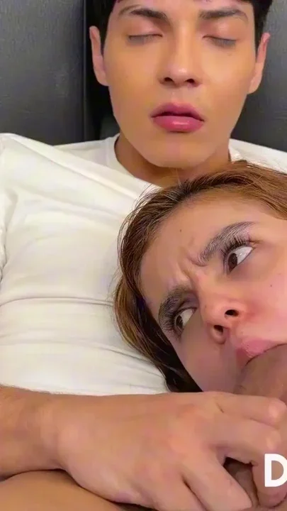 STEPSISTER AND I SHARE THE SAME BED SHE SUCKS MY COCK SNEAKILY WHEN STEPDAD