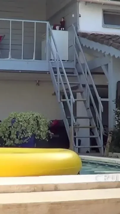 Amateur cam in the garden with Anthony fucked by Caue