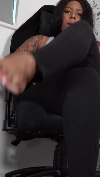 Stroke to my feet