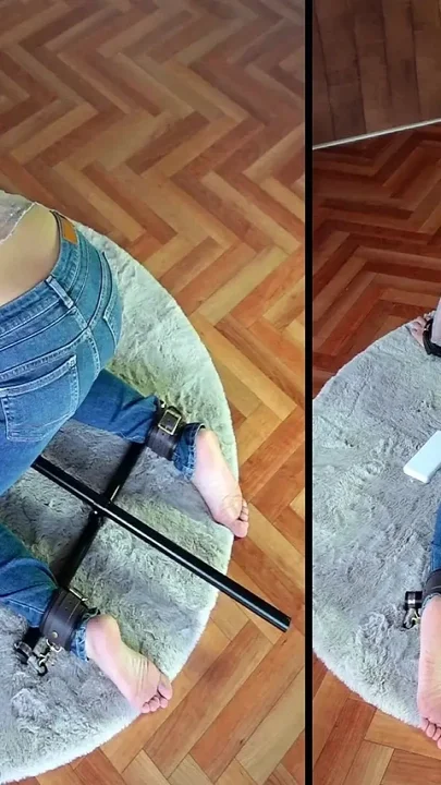 A Woman Is Restrained on All Fours and Left at Home Alone