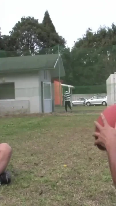Stunning Japanese beauty gets plowed hard by a rugby team