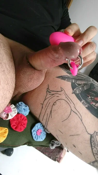 Playing with my rich exciting vibrator