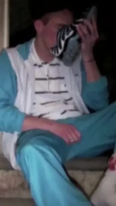 Smell sneakers and suck dick