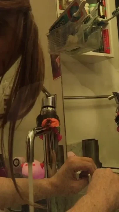 Lesbians in action with some sex toys