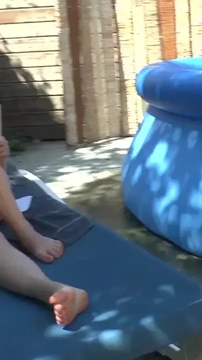 Pretty Young Babe Gets Her Tight Asshole Pounded and Creamed by Her Roommate Outdoor
